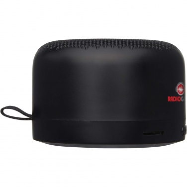 Logo trade promotional giveaway photo of: Loop 5W recycled plastic Bluetooth speaker