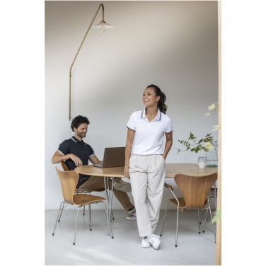 Logo trade corporate gift photo of: Amarago short sleeve women's tipping polo