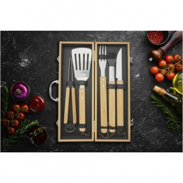Logotrade promotional product image of: Churras 5-piece BBQ set