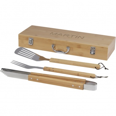 Logo trade corporate gift photo of: Assadus 3-piece BBQ set