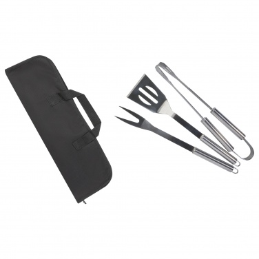 Logo trade advertising products image of: Barcabo BBQ 3-piece set