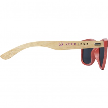 Logo trade promotional item photo of: Sun Ray bamboo sunglasses