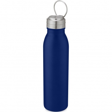 Logo trade corporate gifts image of: Harper 700 ml stainless steel water bottle with metal loop