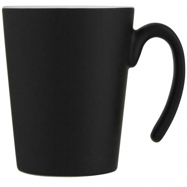 Logo trade promotional products image of: Oli 360 ml ceramic mug with handle