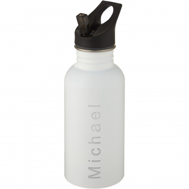 Logo trade promotional products picture of: Lexi 500 ml stainless steel sport bottle