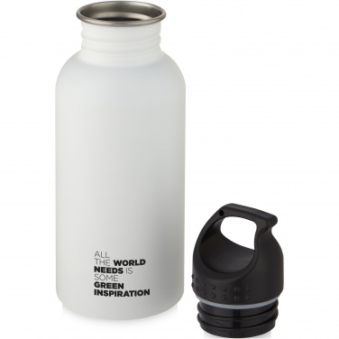 Logo trade promotional products image of: Luca 500 ml stainless steel water bottle