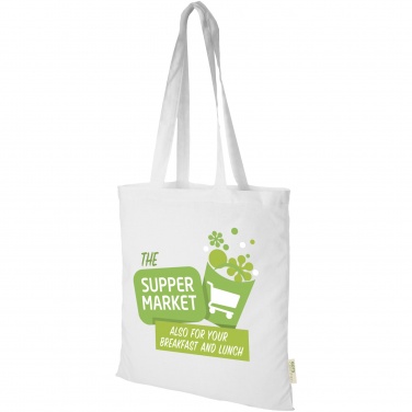 Logo trade promotional items picture of: Orissa 140 g/m² organic cotton tote bag 7L