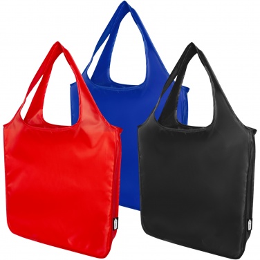 Logo trade promotional product photo of: Ash RPET large foldable tote bag 14L