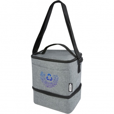 Logo trade promotional giveaways image of: Tundra 9-can GRS RPET lunch cooler bag 9L