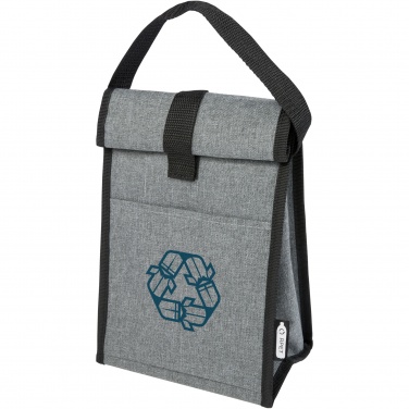 Logo trade corporate gift photo of: Reclaim 4-can GRS RPET cooler bag 5L
