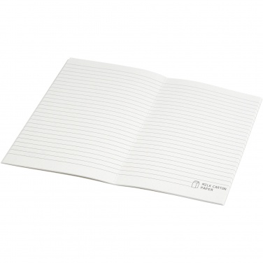 Logo trade promotional products picture of: Dairy Dream A5 size reference recycled milk cartons cahier notebook