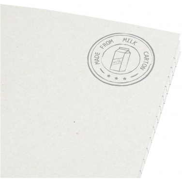 Logo trade promotional gifts picture of: Dairy Dream A5 size reference recycled milk cartons cahier notebook