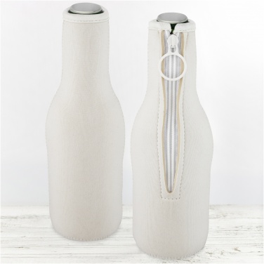Logo trade promotional gift photo of: Fris recycled neoprene bottle sleeve holder