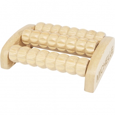 Logo trade advertising product photo of: Venis bamboo foot massager