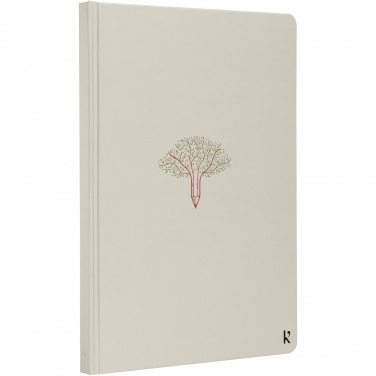 Logo trade advertising product photo of: Karst® A5 stone paper hardcover notebook - lined