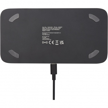 Logotrade advertising product image of: Hybrid 15W premium dual wireless charging pad