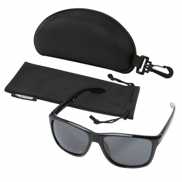 Logo trade business gifts image of: Eiger polarized sunglasses in recycled PET casing