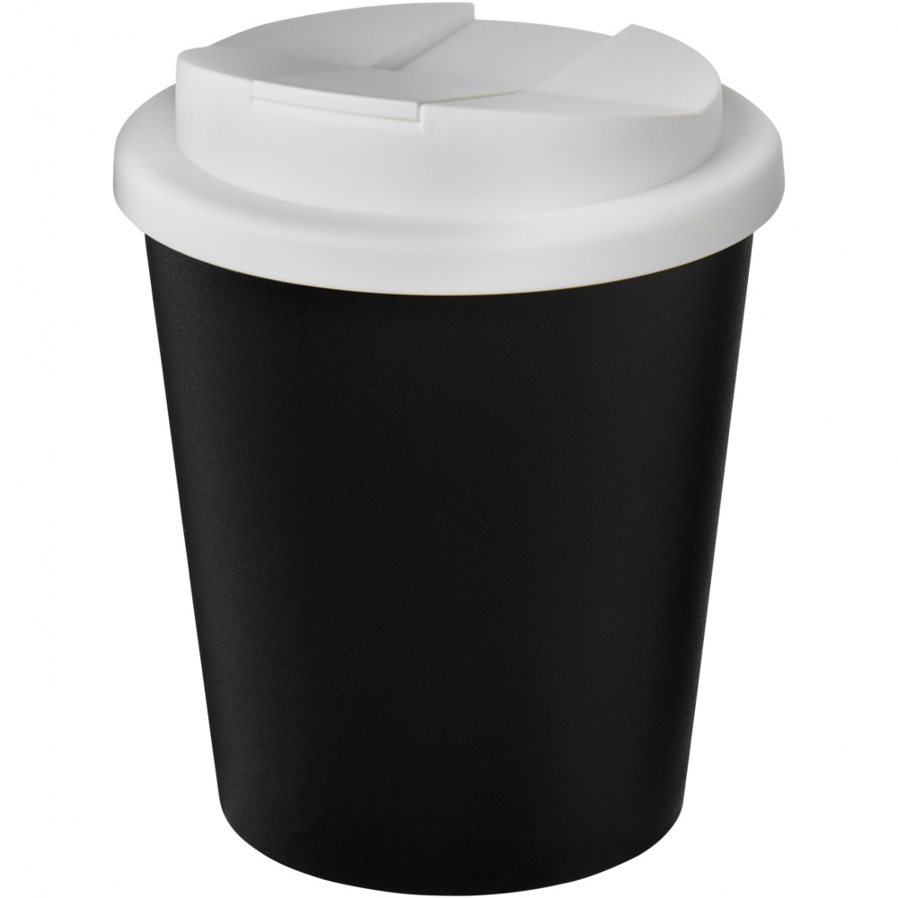 Logo trade promotional merchandise image of: Americano® Espresso Eco 250 ml recycled tumbler with spill-proof lid