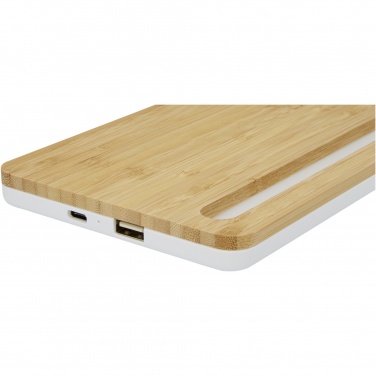 Logotrade promotional item picture of: Medake 10W bamboo wireless charger