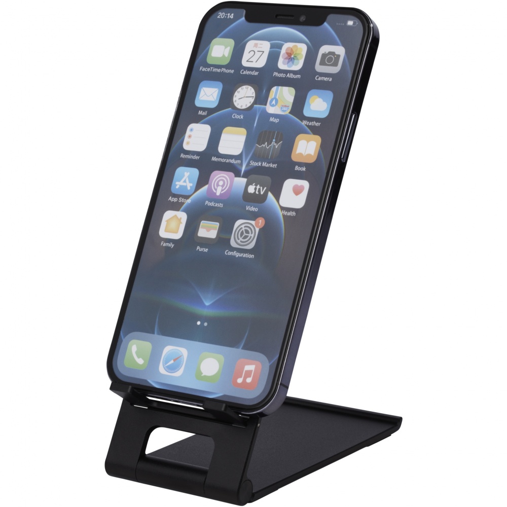 Logo trade promotional merchandise photo of: Rise slim aluminium phone stand
