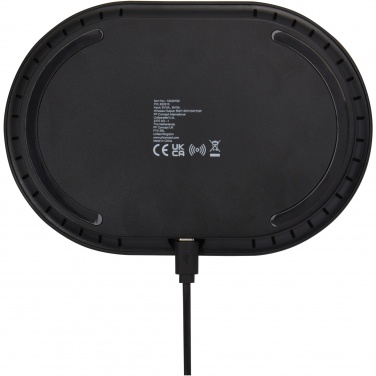 Logotrade advertising product image of: Ray wireless charging pad with RGB mood light