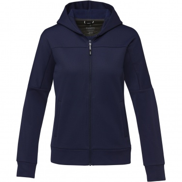 Logo trade business gift photo of: Nubia women's performance full zip knit jacket