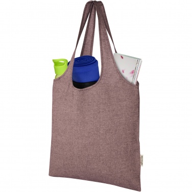 Logotrade promotional giveaways photo of: Pheebs 150 g/m² recycled cotton trendy tote bag 7L