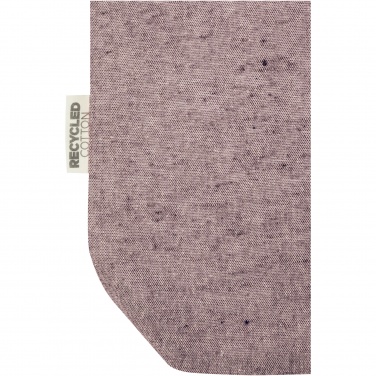 Logo trade corporate gifts picture of: Pheebs 150 g/m² recycled cotton tote bag with front pocket 9L