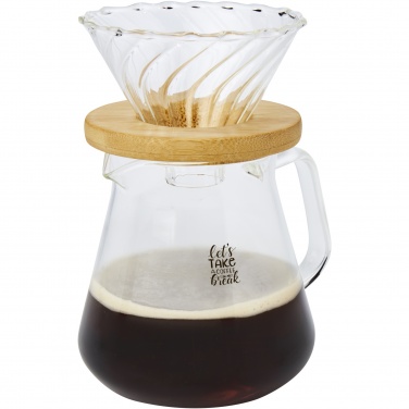 Logo trade advertising products image of: Geis 500 ml glass coffee maker