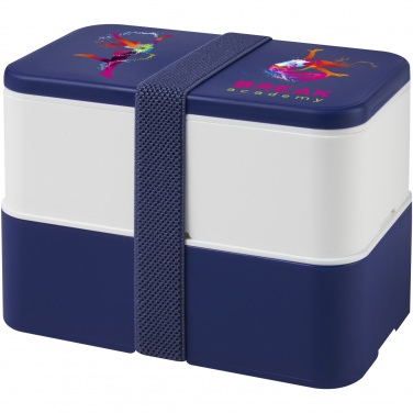Logo trade promotional items image of: MIYO double layer lunch box