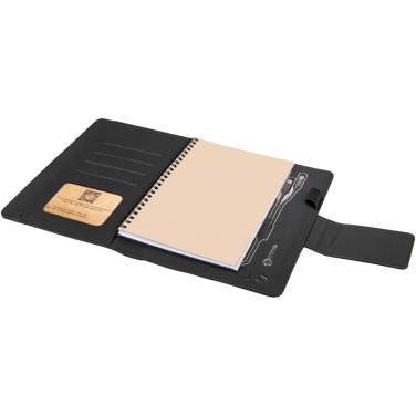 Logotrade promotional item image of: SCX.design O16 A5 light-up notebook power bank