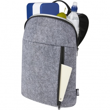 Logotrade promotional gift picture of: Felta GRS recycled felt cooler backpack 7L