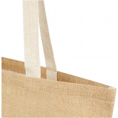 Logo trade promotional gifts image of: Juta 300 g/m² jute tote bag 12L
