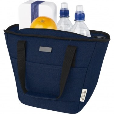 Logo trade promotional items picture of: Joey 9-can GRS recycled canvas lunch cooler bag 6L