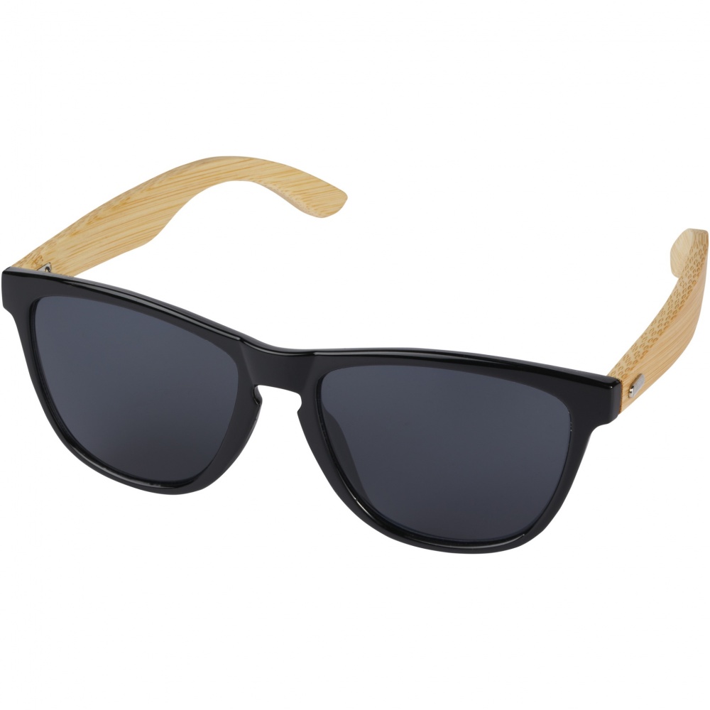 Logo trade corporate gifts image of: Sun Ray ocean bound plastic and bamboo sunglasses