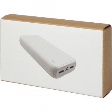 Logo trade promotional products picture of: Electro 20.000 mAh recycled plastic power bank 
