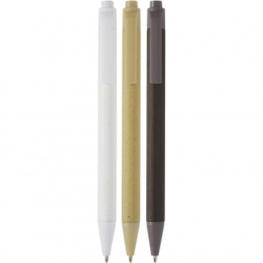 Logo trade business gift photo of: Fabianna crush paper ballpoint pen