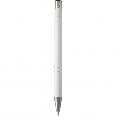 Logo trade advertising product photo of: Moneta recycled aluminium ballpoint pen