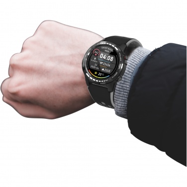 Logo trade promotional merchandise image of: Prixton Smartwatch GPS SW37
