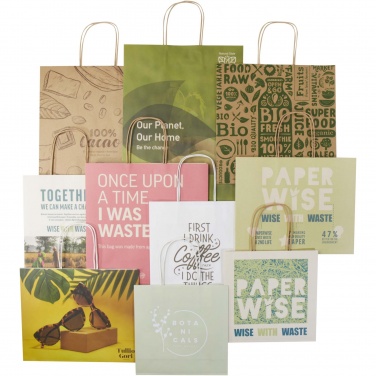 Logo trade promotional gifts picture of: Agricultural waste and kraft paper bags sample box