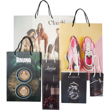 Logo trade promotional products image of: Handmade integra paper bags sample box