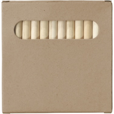 Logo trade advertising products image of: Artemaa 12-piece pencil colouring set