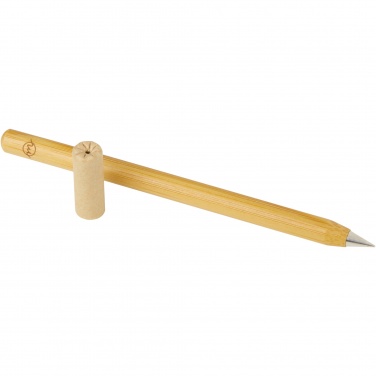 Logo trade promotional items image of: Perie bamboo inkless pen