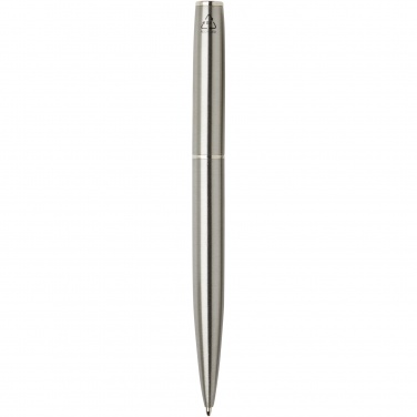 Logo trade advertising product photo of: Didimis recycled stainless steel ballpoint and rollerball pen set