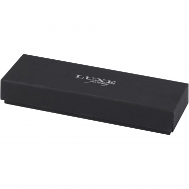 Logo trade promotional merchandise image of: Lucetto recycled aluminium ballpoint and rollerball pen gift set