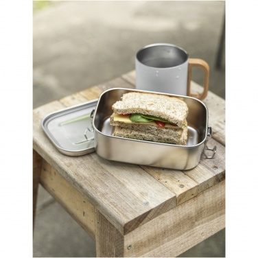 Logotrade promotional merchandise photo of: Titan recycled stainless steel lunch box