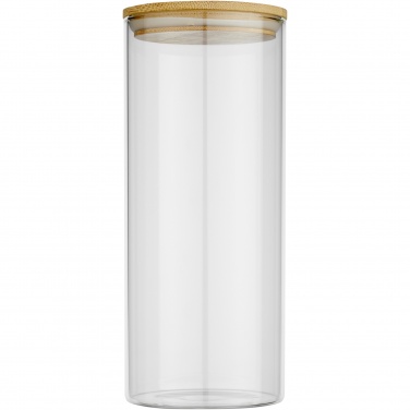 Logo trade promotional item photo of: Boley 940 ml glass food container