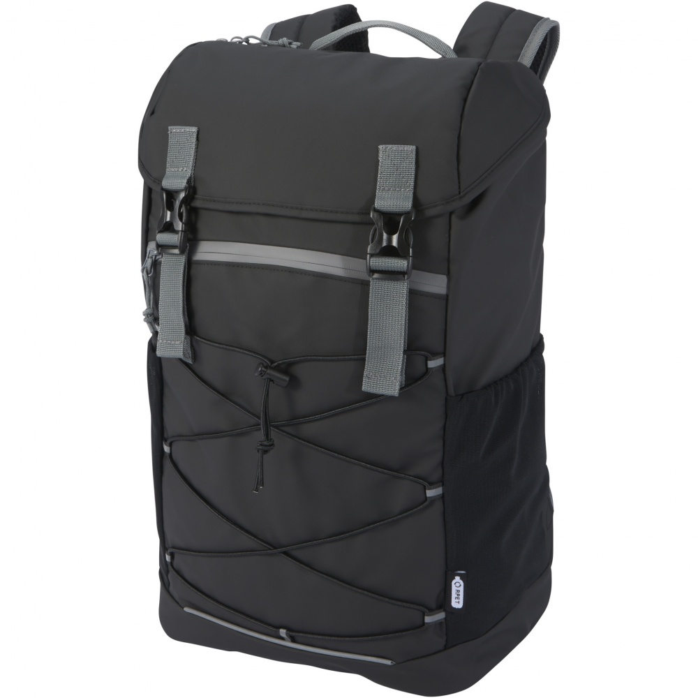 Logotrade promotional item picture of: Aqua 15.6" GRS recycled water resistant laptop backpack 23L