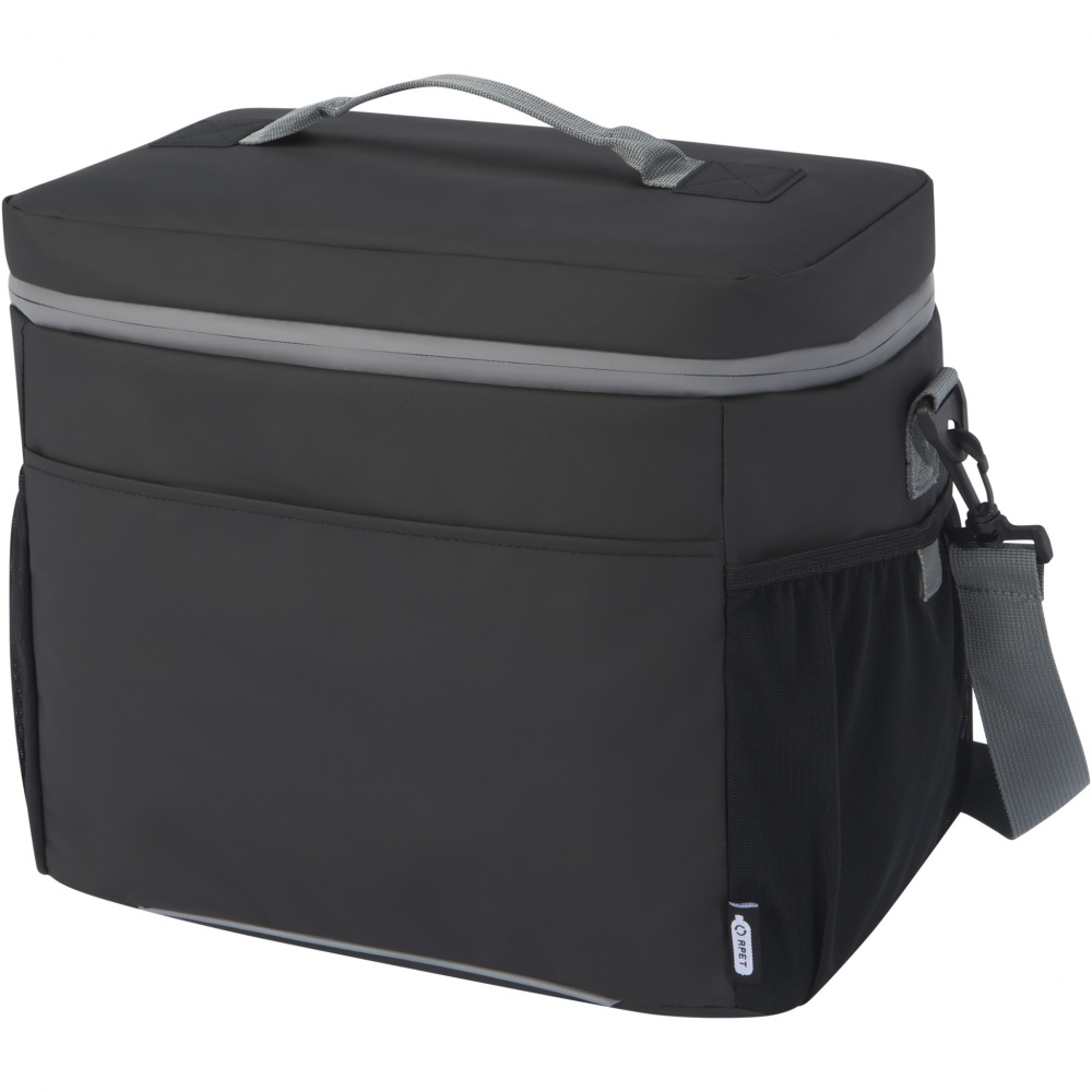 Logotrade corporate gift image of: Aqua 20-can GRS recycled water resistant cooler bag 22L