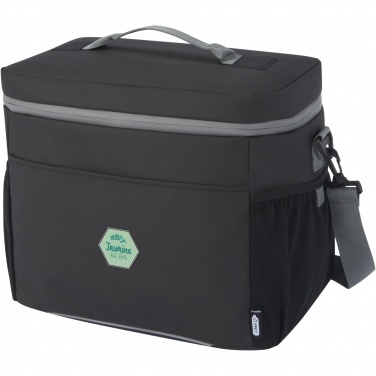Logo trade corporate gifts picture of: Aqua 20-can GRS recycled water resistant cooler bag 22L